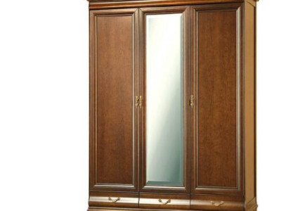 Classic Cabinets Wardrobe wall unit Wardrobe wooden cabinet - Model N-3D